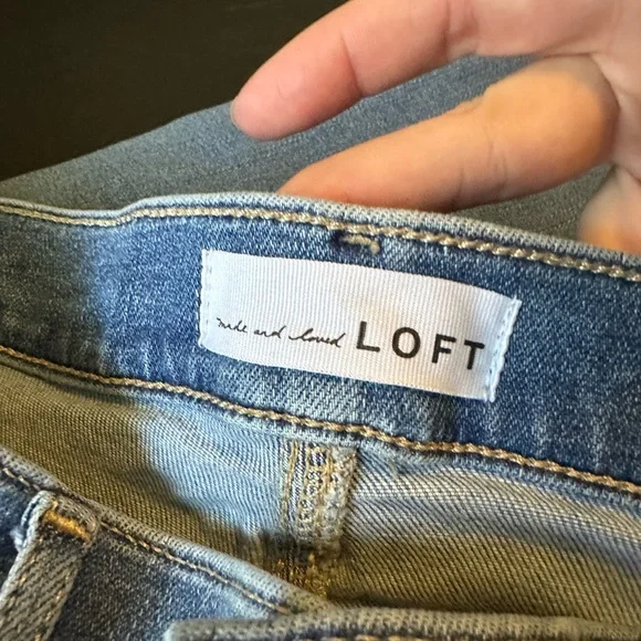Loft Kick Flip cropped jeans - Picture 5 of 7